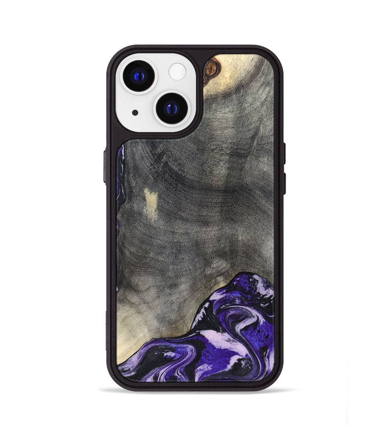 iPhone 13 Wood Phone Case - Luciana (Purple, 824268)