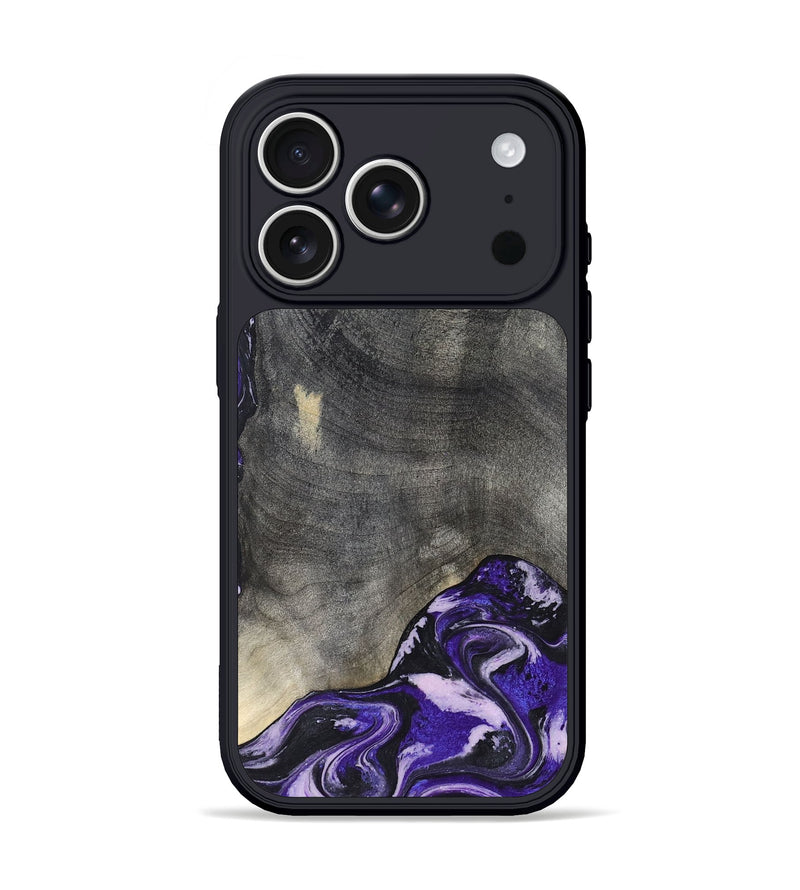 iPhone 17 Pro Wood Phone Case - Luciana (Purple, 824268)