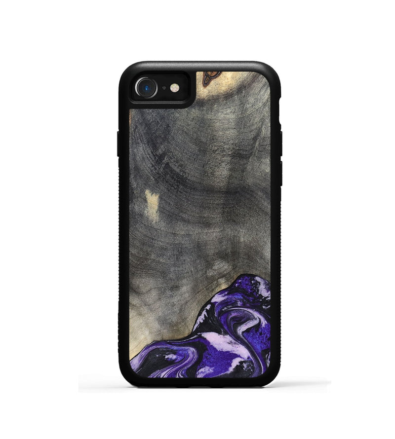 iPhone SE Wood Phone Case - Luciana (Purple, 824268)