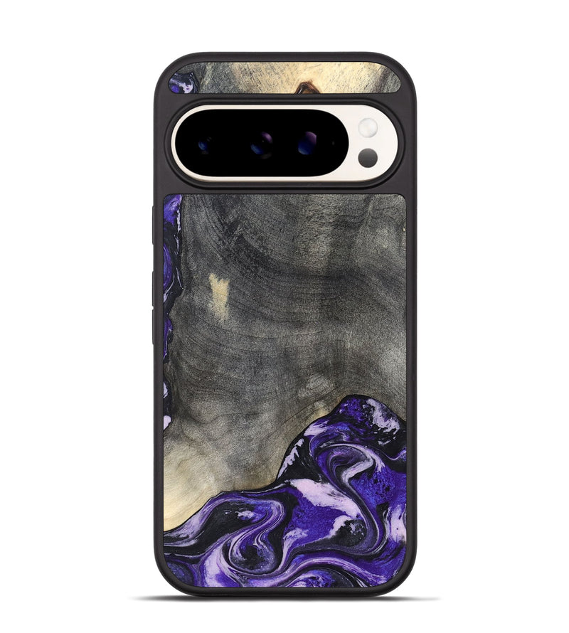 Pixel 9 Wood Phone Case - Luciana (Purple, 824268)