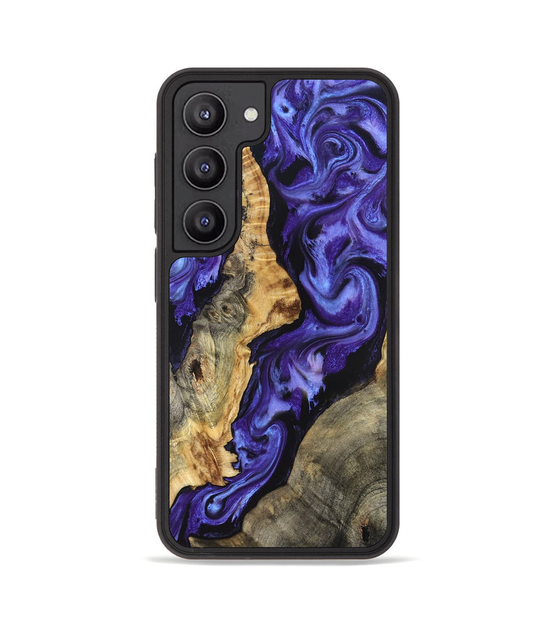 Galaxy S23 Wood Phone Case - Denis (Purple, 824270)