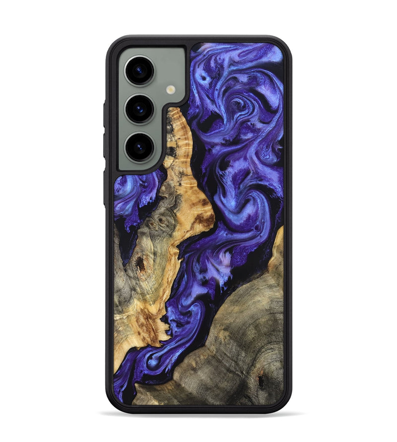 Galaxy S24 Plus Wood Phone Case - Denis (Purple, 824270)
