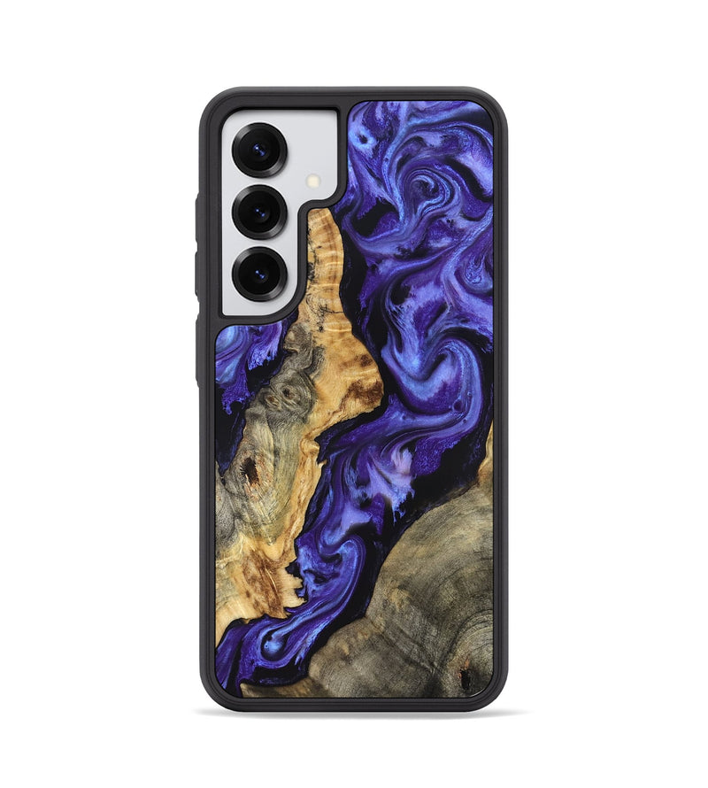 Galaxy S25 Wood Phone Case - Denis (Purple, 824270)