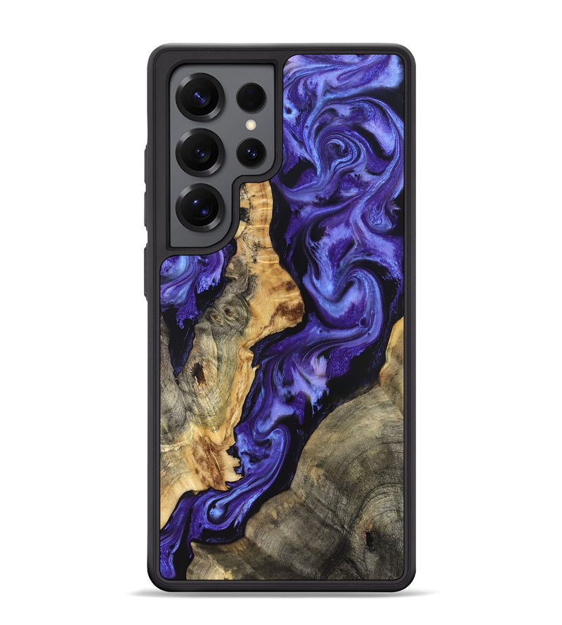 Galaxy S25 Ultra Wood Phone Case - Denis (Purple, 824270)