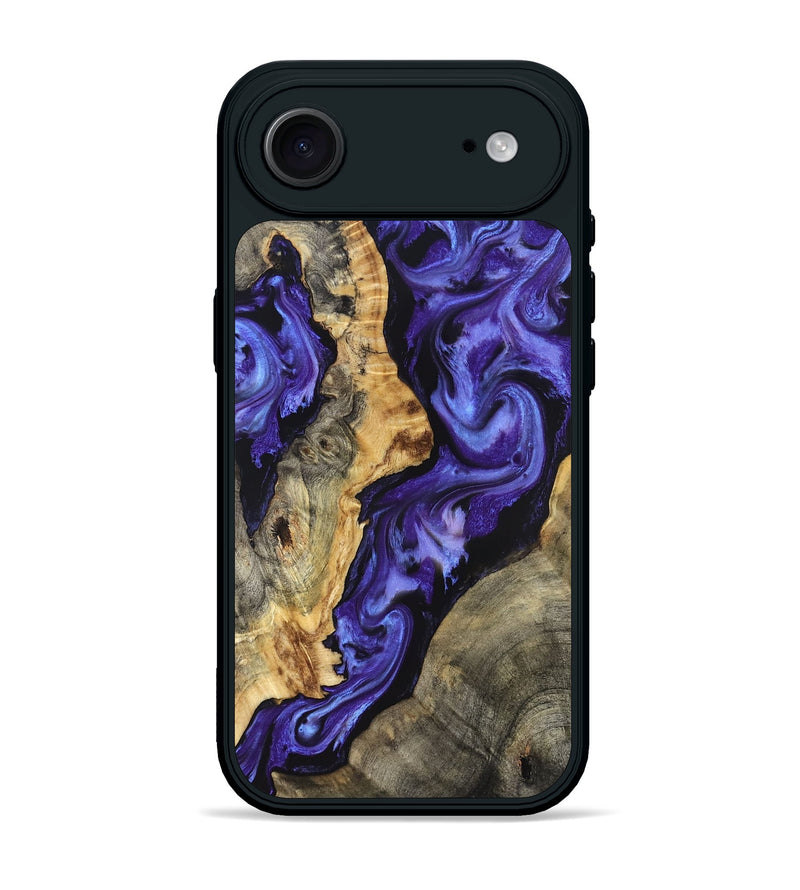 iPhone 17 Air Wood Phone Case - Denis (Purple, 824270)
