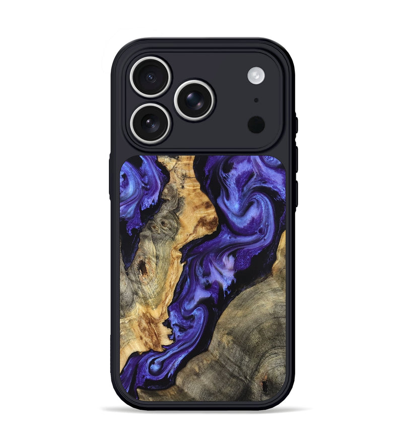 iPhone 17 Pro Wood Phone Case - Denis (Purple, 824270)