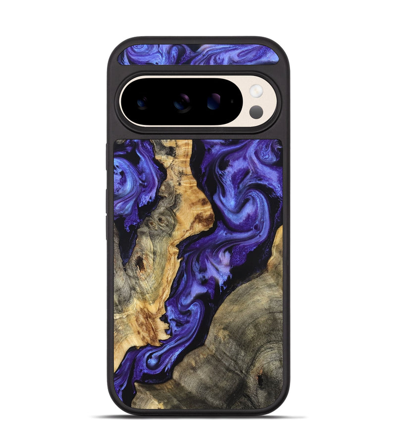 Pixel 10 Wood Phone Case - Denis (Purple, 824270)