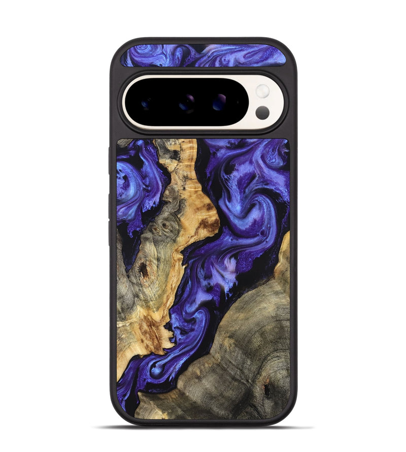Pixel 9 Wood Phone Case - Denis (Purple, 824270)
