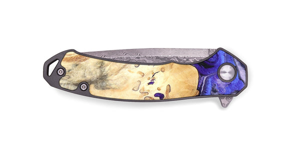 EDC Wood Pocket Knife - Antone (Purple, 824271)