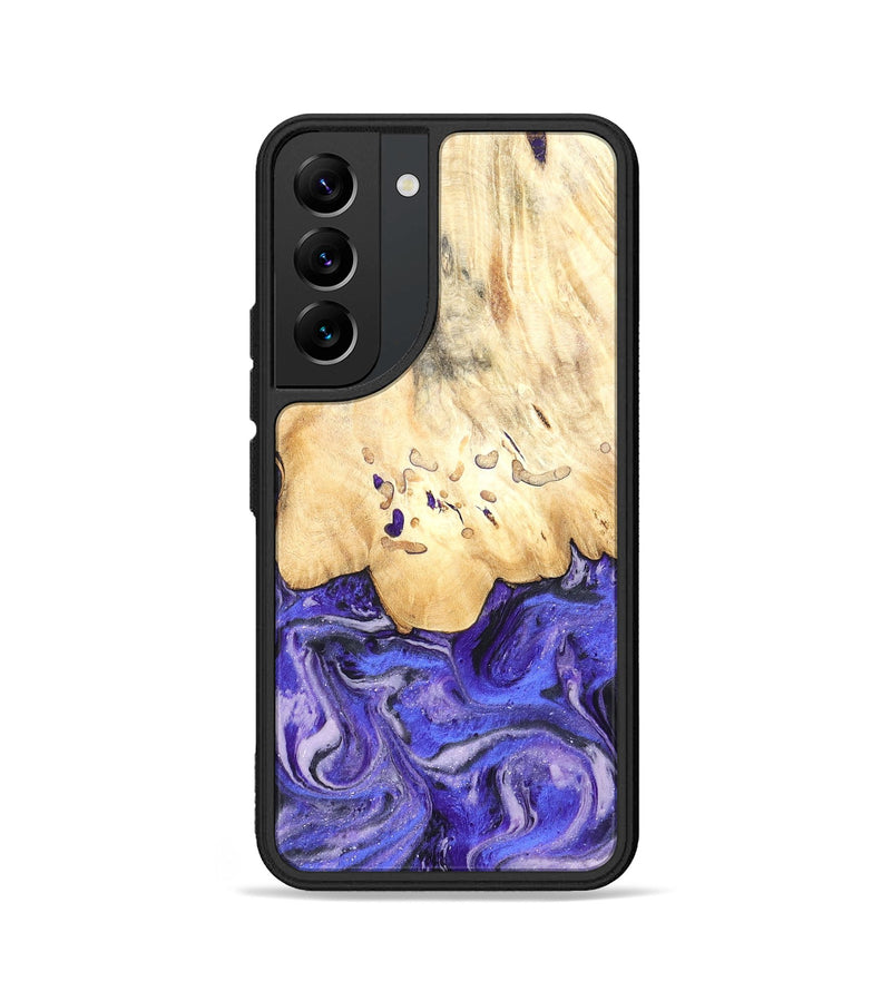 Galaxy S22 Wood Phone Case - Antone (Purple, 824271)