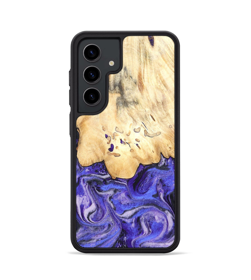 Galaxy S24 Wood Phone Case - Antone (Purple, 824271)