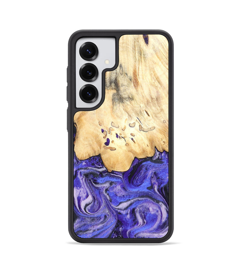 Galaxy S25 Wood Phone Case - Antone (Purple, 824271)