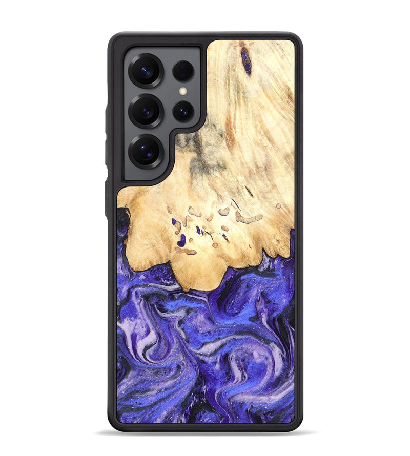 Galaxy S25 Ultra Wood Phone Case - Antone (Purple, 824271)