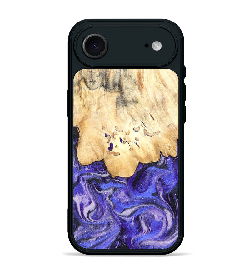 iPhone 17 Air Wood Phone Case - Antone (Purple, 824271)