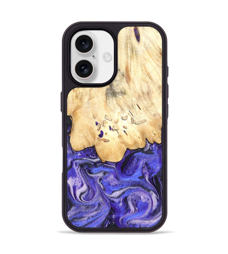 iPhone 17 Wood Phone Case - Antone (Purple, 824271)