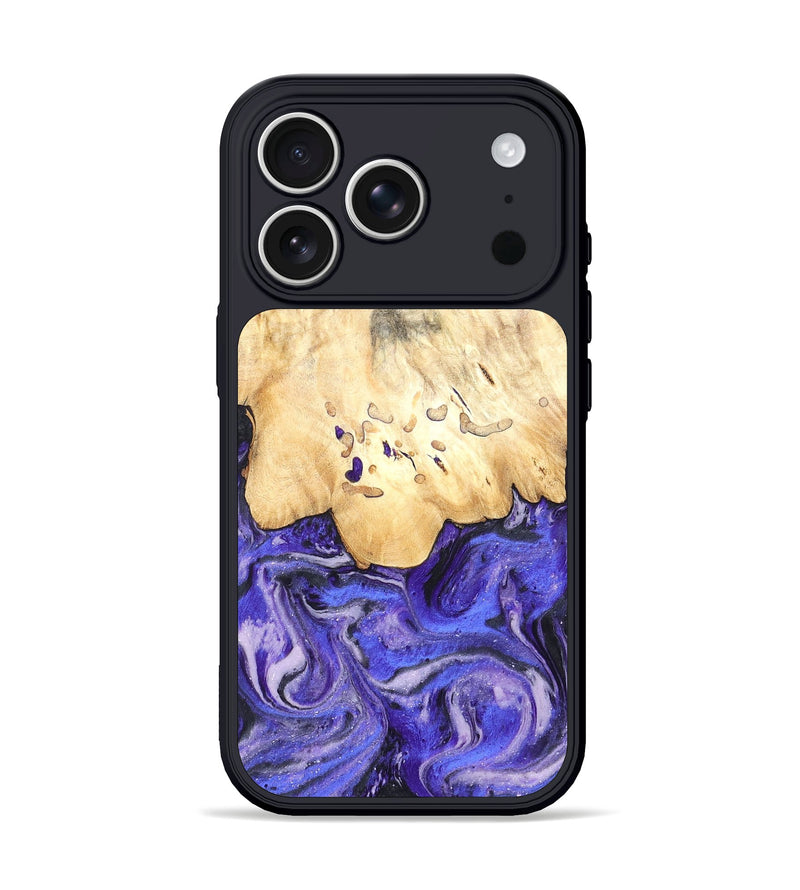 iPhone 17 Pro Wood Phone Case - Antone (Purple, 824271)