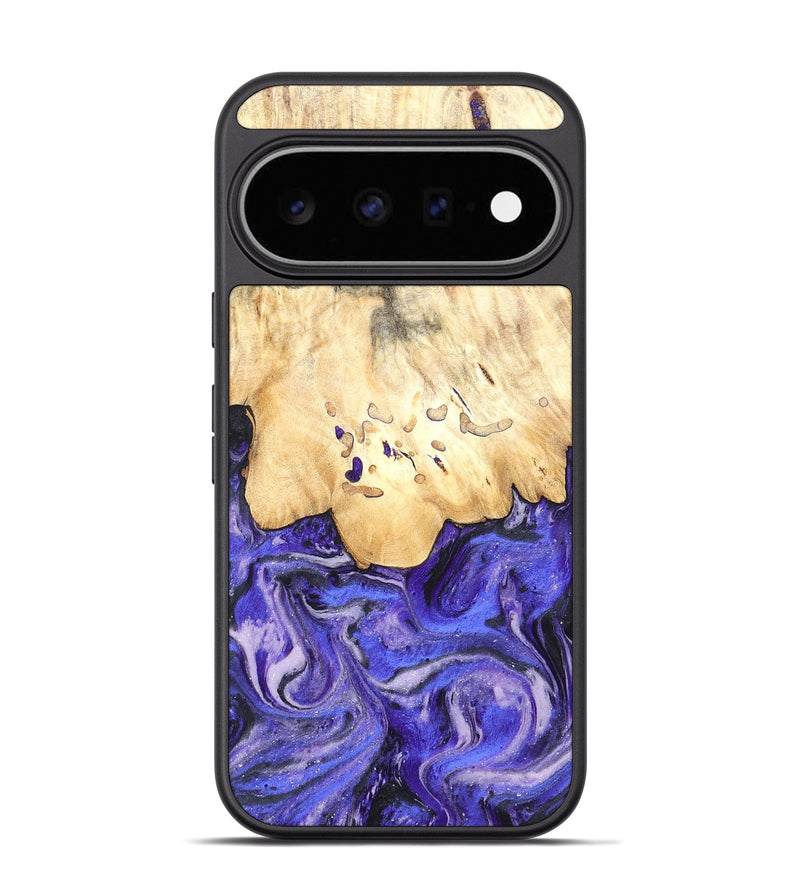 Pixel 11 Pro Wood Phone Case - Antone (Purple, 824271)