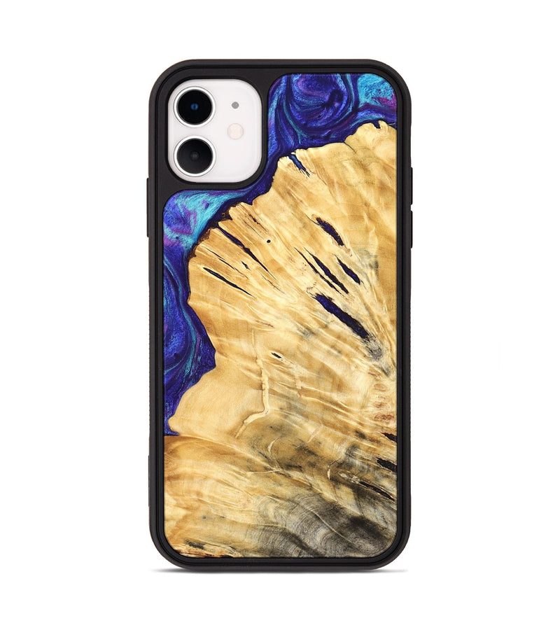 iPhone 11 Wood Phone Case - Sonny (Purple, 824273)