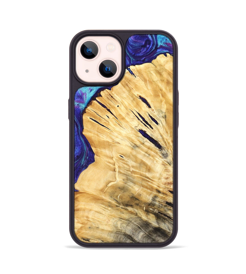 iPhone 14 Wood Phone Case - Sonny (Purple, 824273)