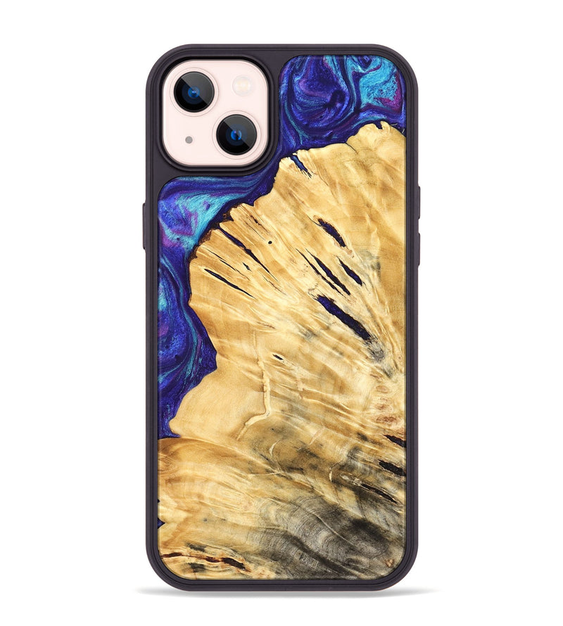 iPhone 14 Plus Wood Phone Case - Sonny (Purple, 824273)