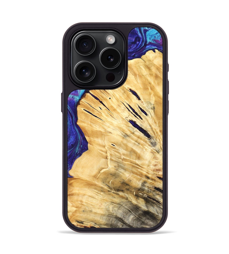 iPhone 15 Pro Wood Phone Case - Sonny (Purple, 824273)