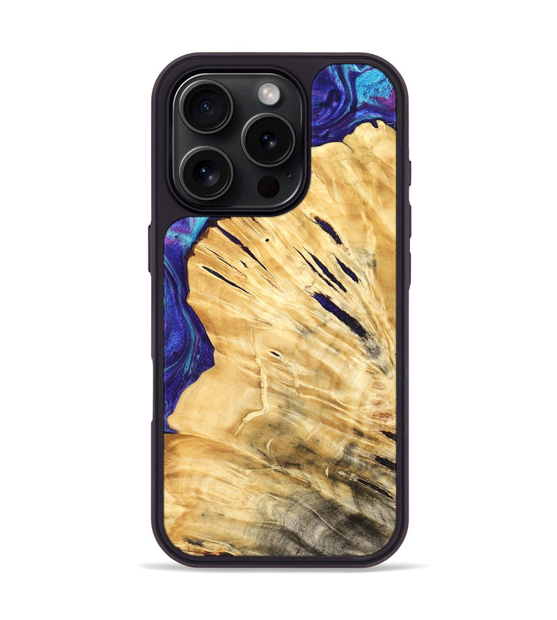 iPhone 16 Pro Wood Phone Case - Sonny (Purple, 824273)