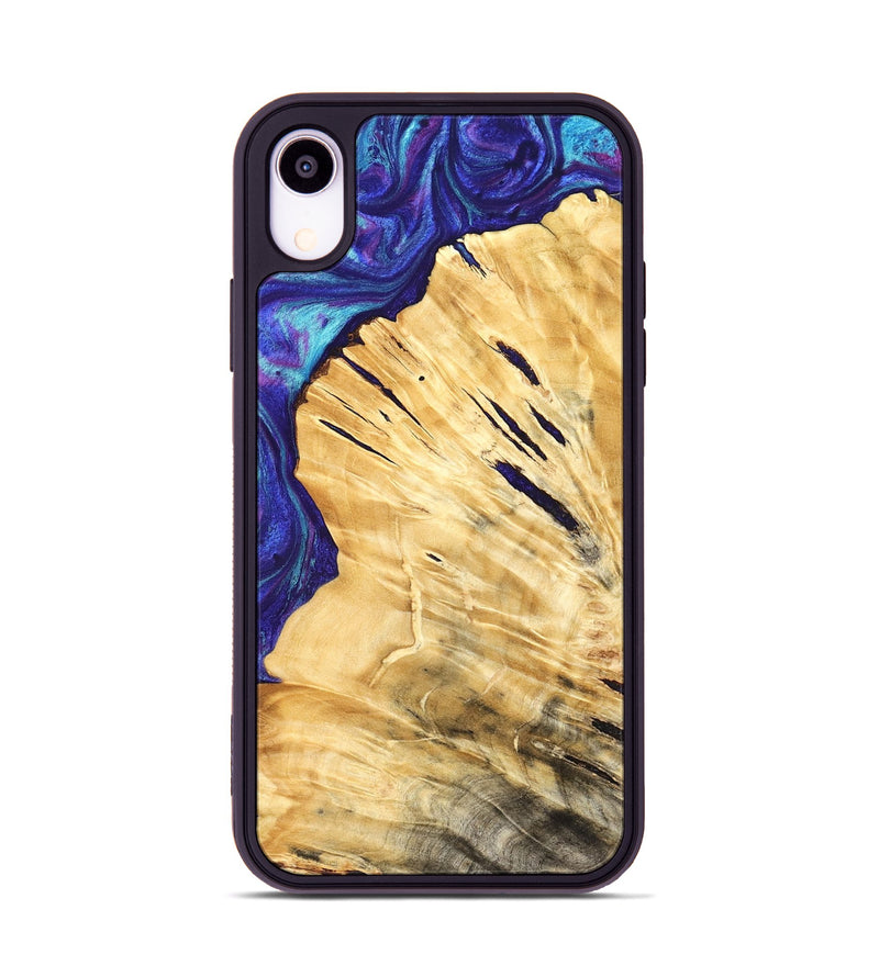 iPhone Xr Wood Phone Case - Sonny (Purple, 824273)