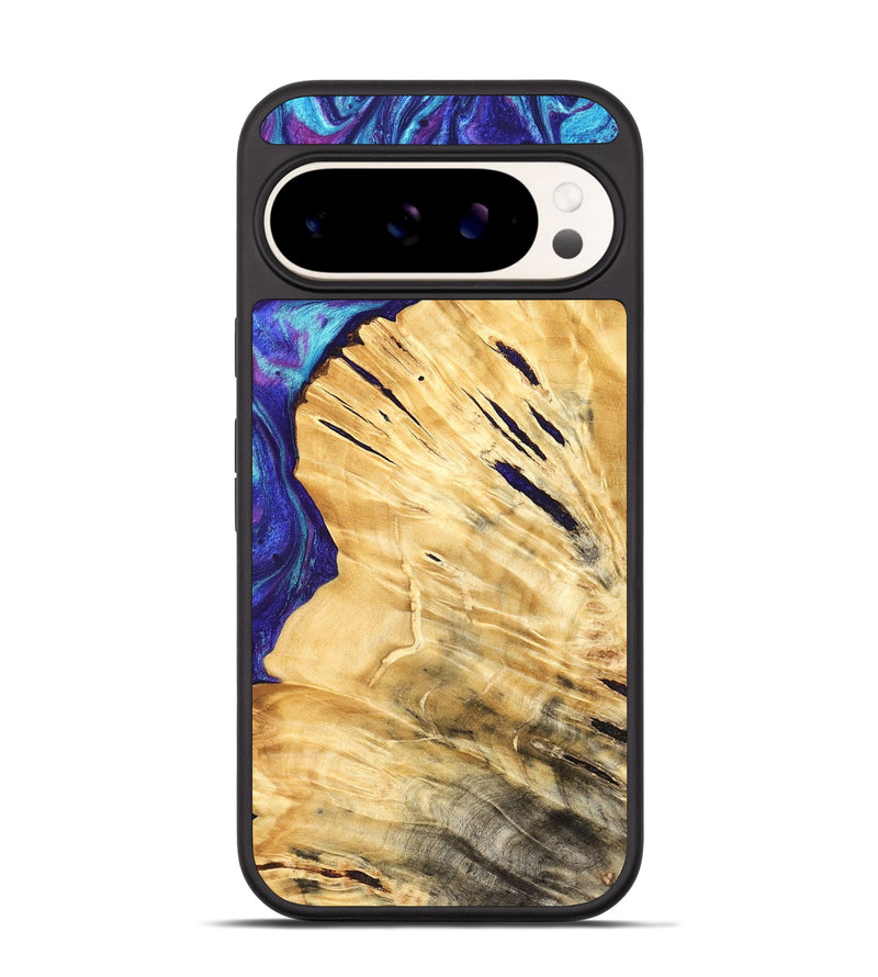 Pixel 9 Wood Phone Case - Sonny (Purple, 824273)