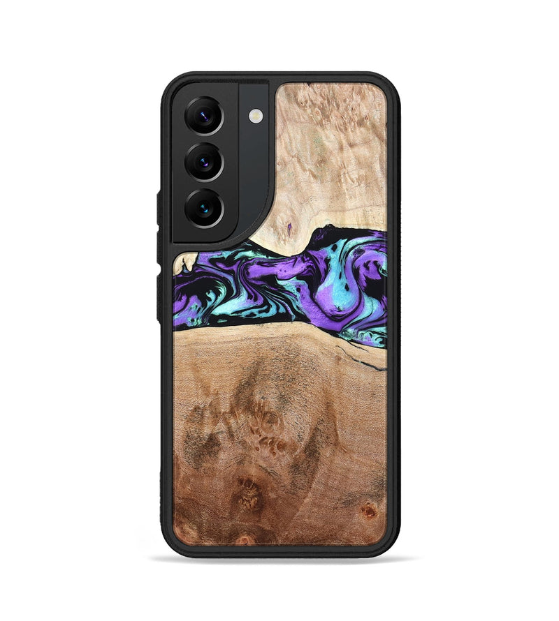 Galaxy S22 Wood Phone Case - Donn (Purple, 824275)