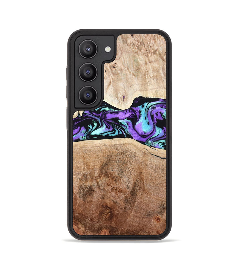 Galaxy S23 Wood Phone Case - Donn (Purple, 824275)