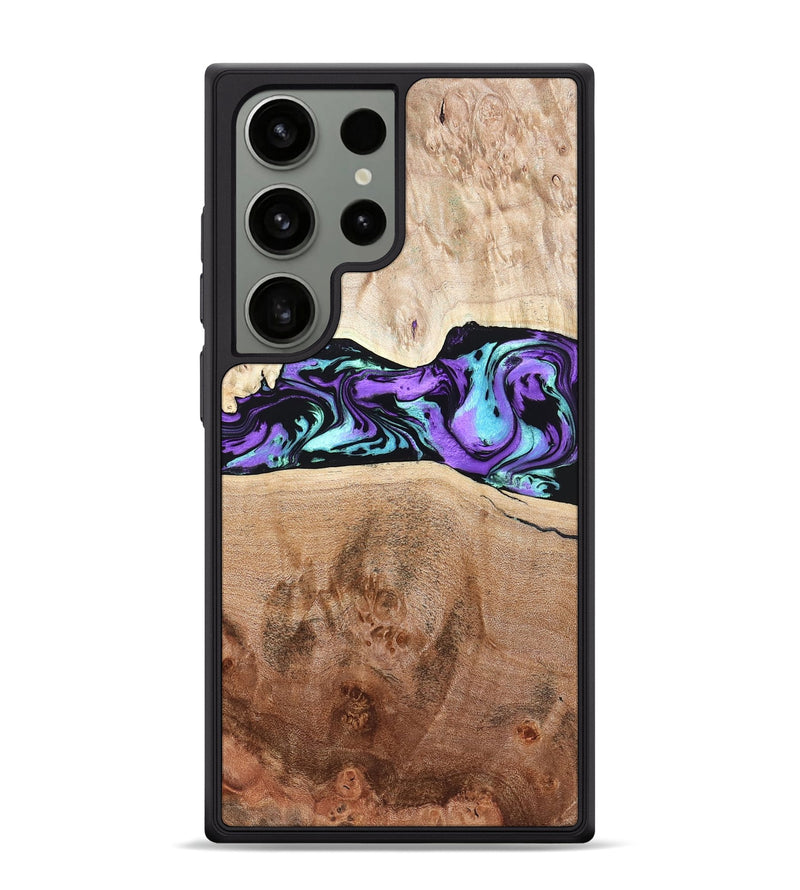 Galaxy S24 Ultra Wood Phone Case - Donn (Purple, 824275)