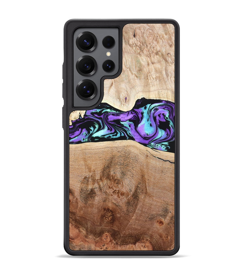 Galaxy S25 Ultra Wood Phone Case - Donn (Purple, 824275)