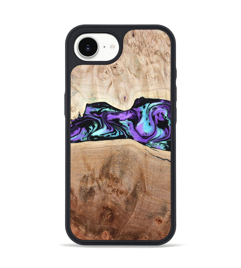 iPhone 16e Wood Phone Case - Donn (Purple, 824275)