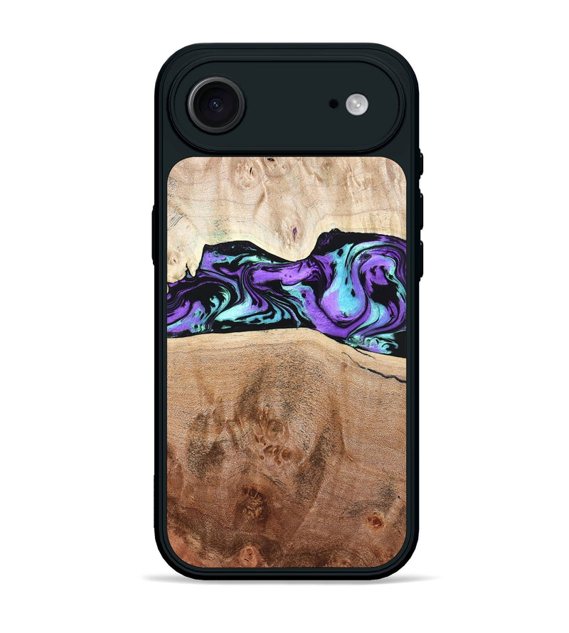 iPhone 17 Air Wood Phone Case - Donn (Purple, 824275)