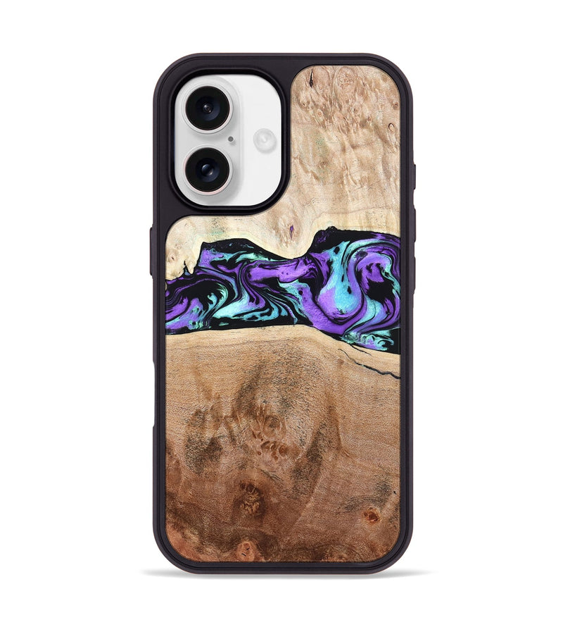 iPhone 17 Wood Phone Case - Donn (Purple, 824275)