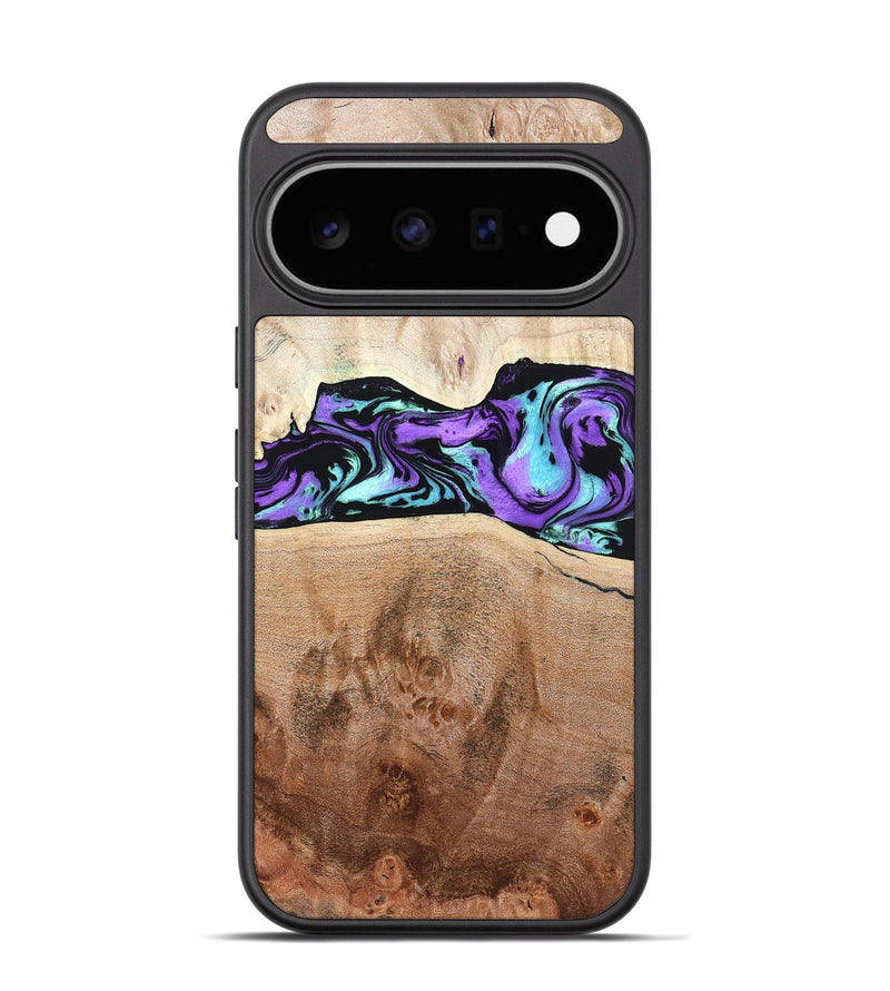 Pixel 11 Wood Phone Case - Donn (Purple, 824275)