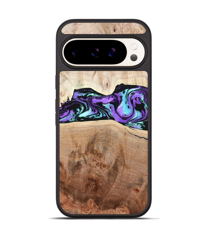 Pixel 9 Pro Wood Phone Case - Donn (Purple, 824275)