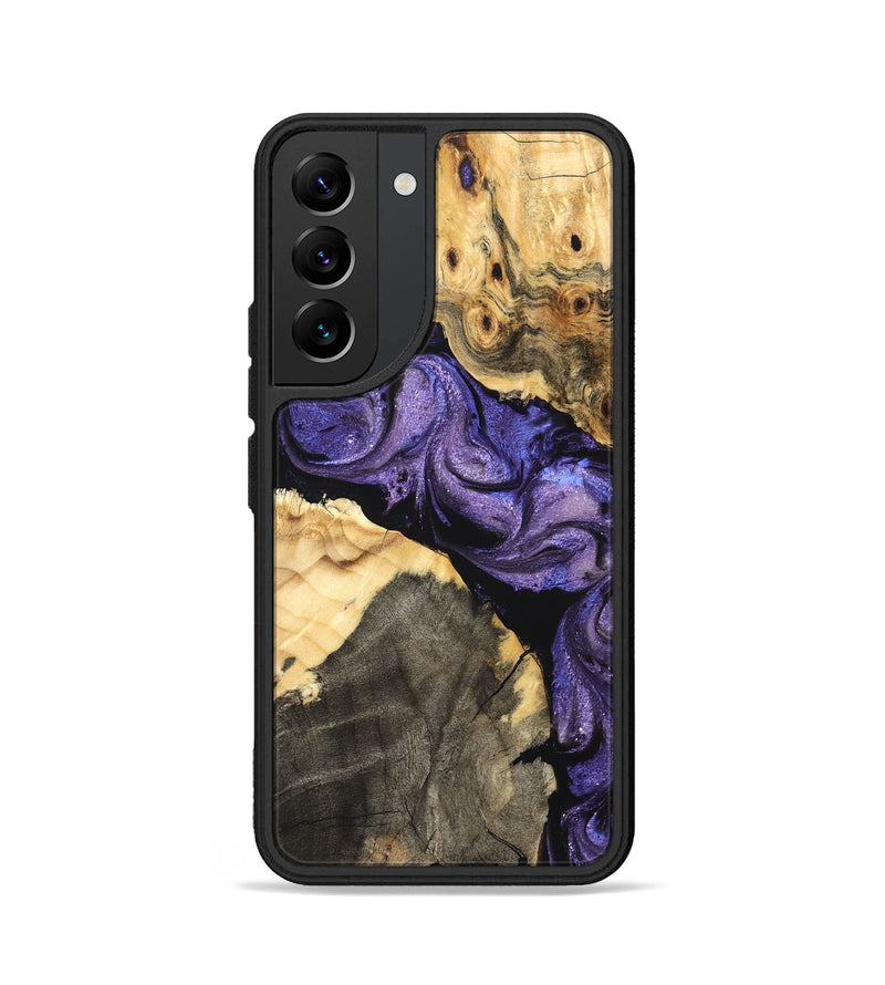Galaxy S22 Wood Phone Case - Deborah (Purple, 824276)