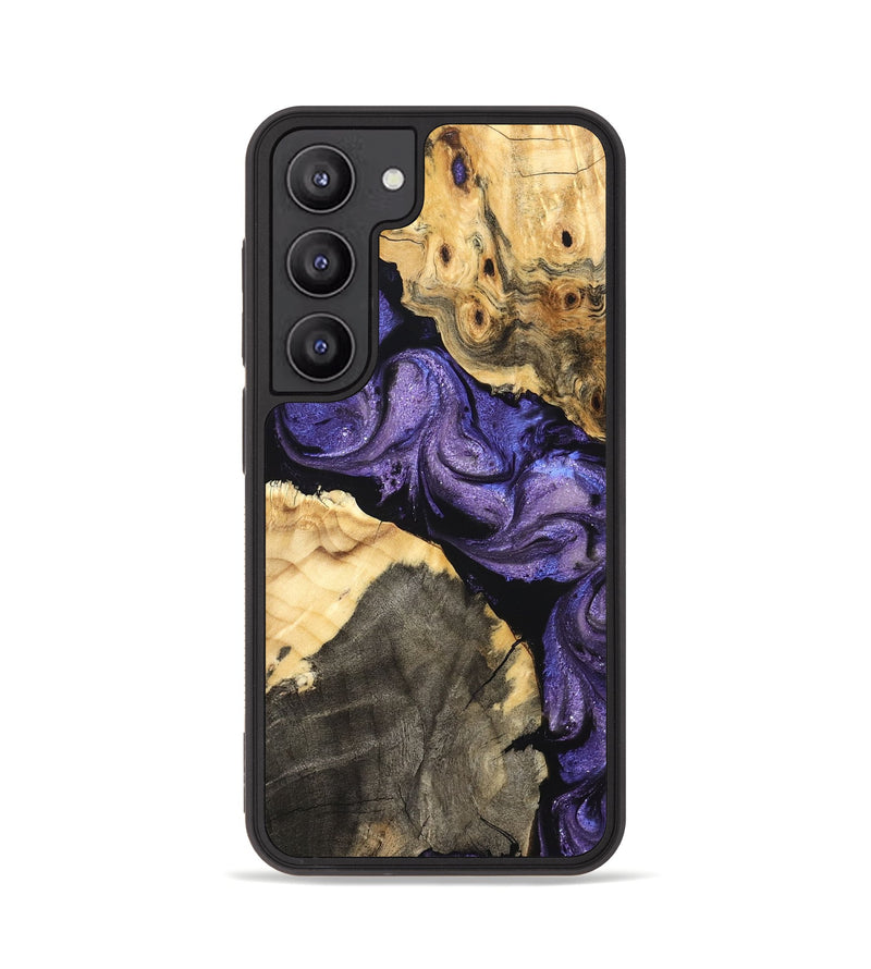 Galaxy S23 Wood Phone Case - Deborah (Purple, 824276)