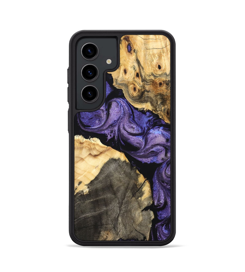 Galaxy S24 Wood Phone Case - Deborah (Purple, 824276)
