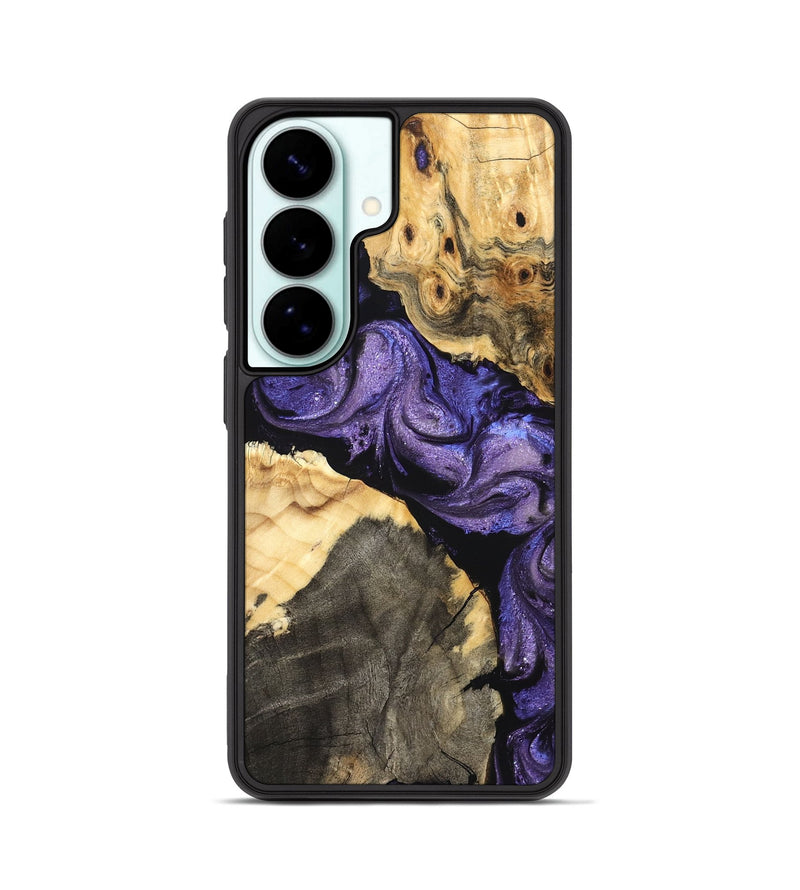 Galaxy S26 Wood Phone Case - Deborah (Purple, 824276)