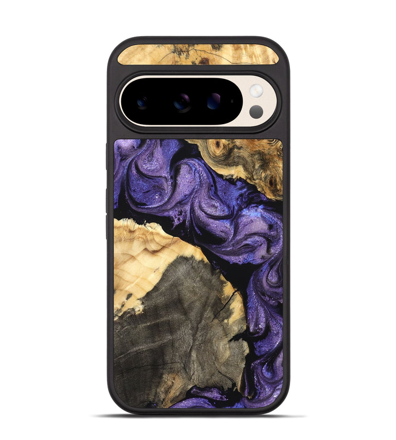 Pixel 10 Wood Phone Case - Deborah (Purple, 824276)