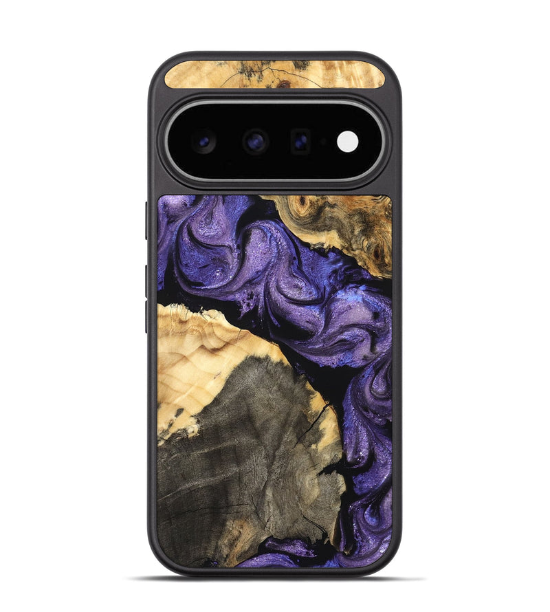 Pixel 11 Wood Phone Case - Deborah (Purple, 824276)