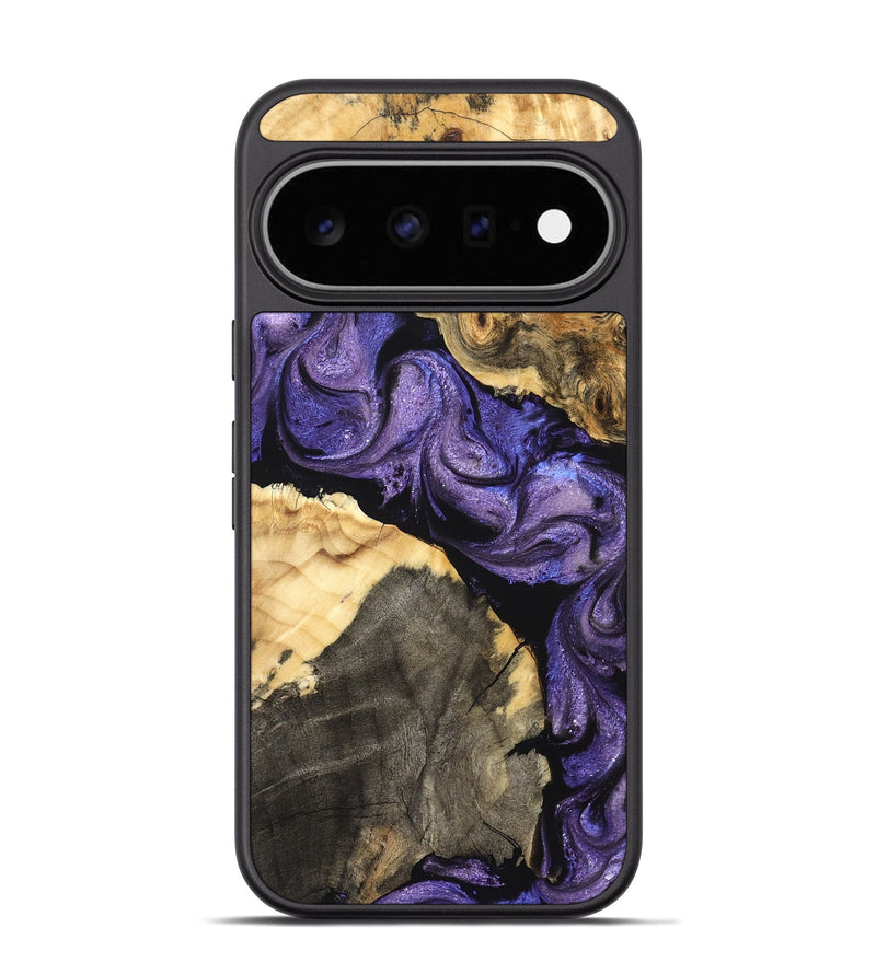 Pixel 11 Pro Wood Phone Case - Deborah (Purple, 824276)