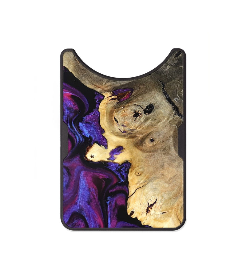 Alloy Wood Wallet - Everlee (Purple, 824277)