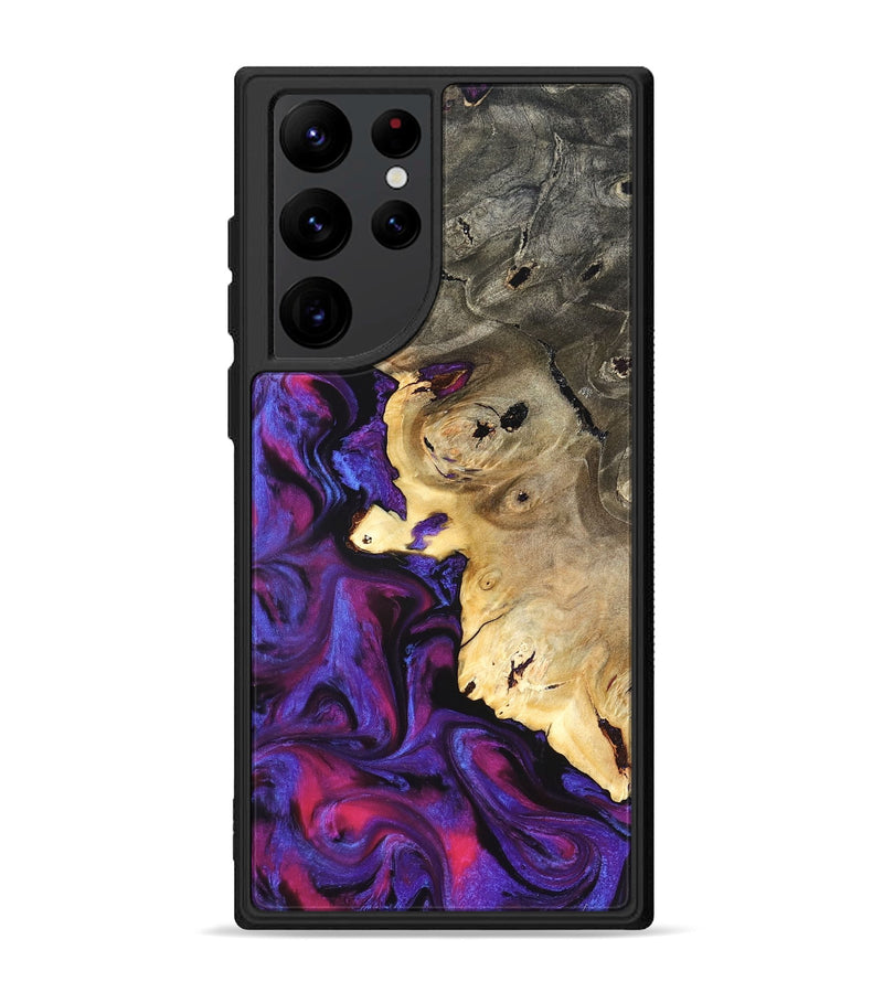 Galaxy S22 Ultra Wood Phone Case - Everlee (Purple, 824277)