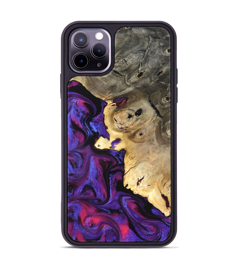 iPhone 11 Pro Max Wood Phone Case - Everlee (Purple, 824277)