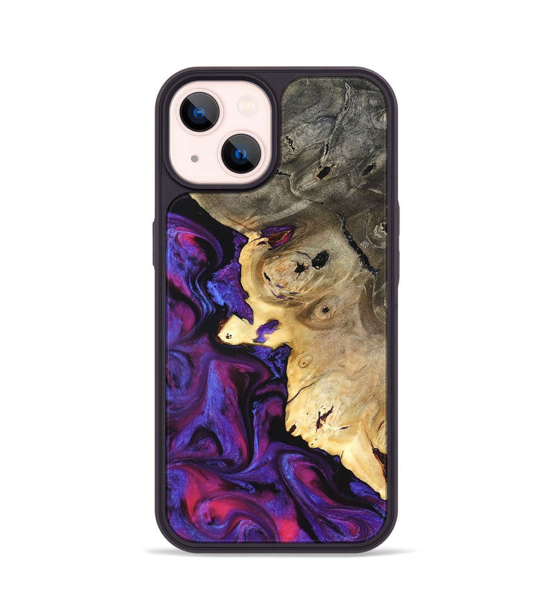 iPhone 14 Wood Phone Case - Everlee (Purple, 824277)