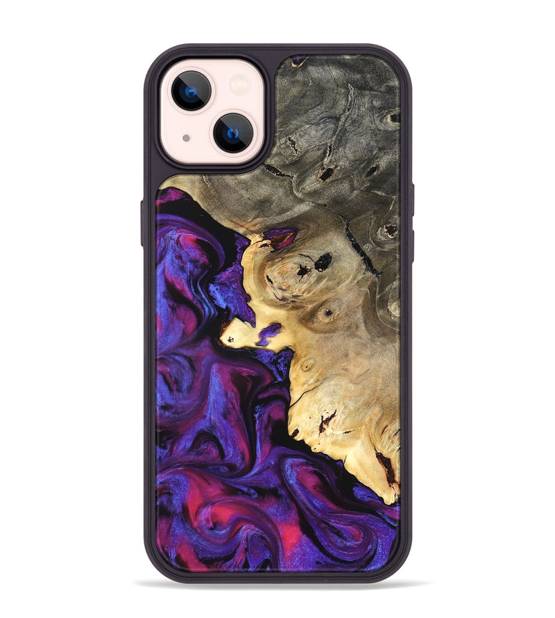 iPhone 14 Plus Wood Phone Case - Everlee (Purple, 824277)