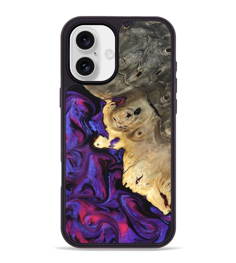 iPhone 16 Plus Wood Phone Case - Everlee (Purple, 824277)